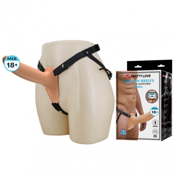 PRETTY LOVE - Landon Harness Briefs Men's Penis Sleeve (L:16.8cm - D:4.5cm) PRETTY LOVE - Landon Harness Briefs Men's Penis Sleeve (L:16.8cm - D:4.5cm)